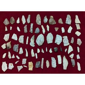 Lot Of 70 Prehistoric Tools - Mesolithic And Neolithic - Museum Origin