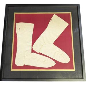 Pair Of Socks Of Emperor Napoleon III 