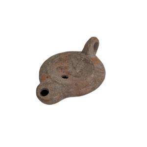 Roman Oil Lamp - Caius Cornelius Ursus - Circa 150 - Hare Decor - Archaeology