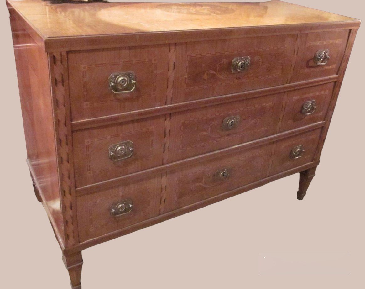 Italian Chest Of Drawers, 18th Century