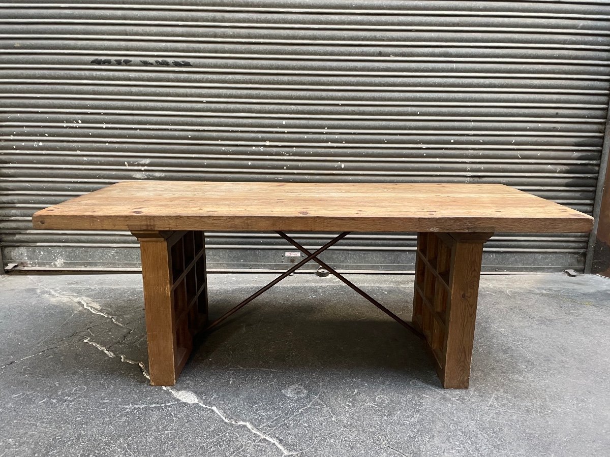 Neo-classical Table From The 1960s-photo-2