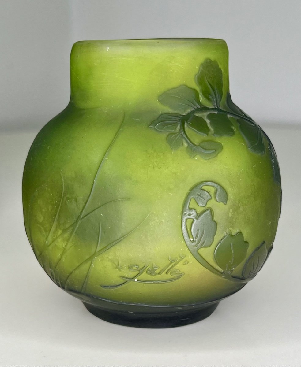 Vase Pâte De Verre Pate De Verre Art Deco Galle ( Daum Legras Muller ) Art Déco-photo-4