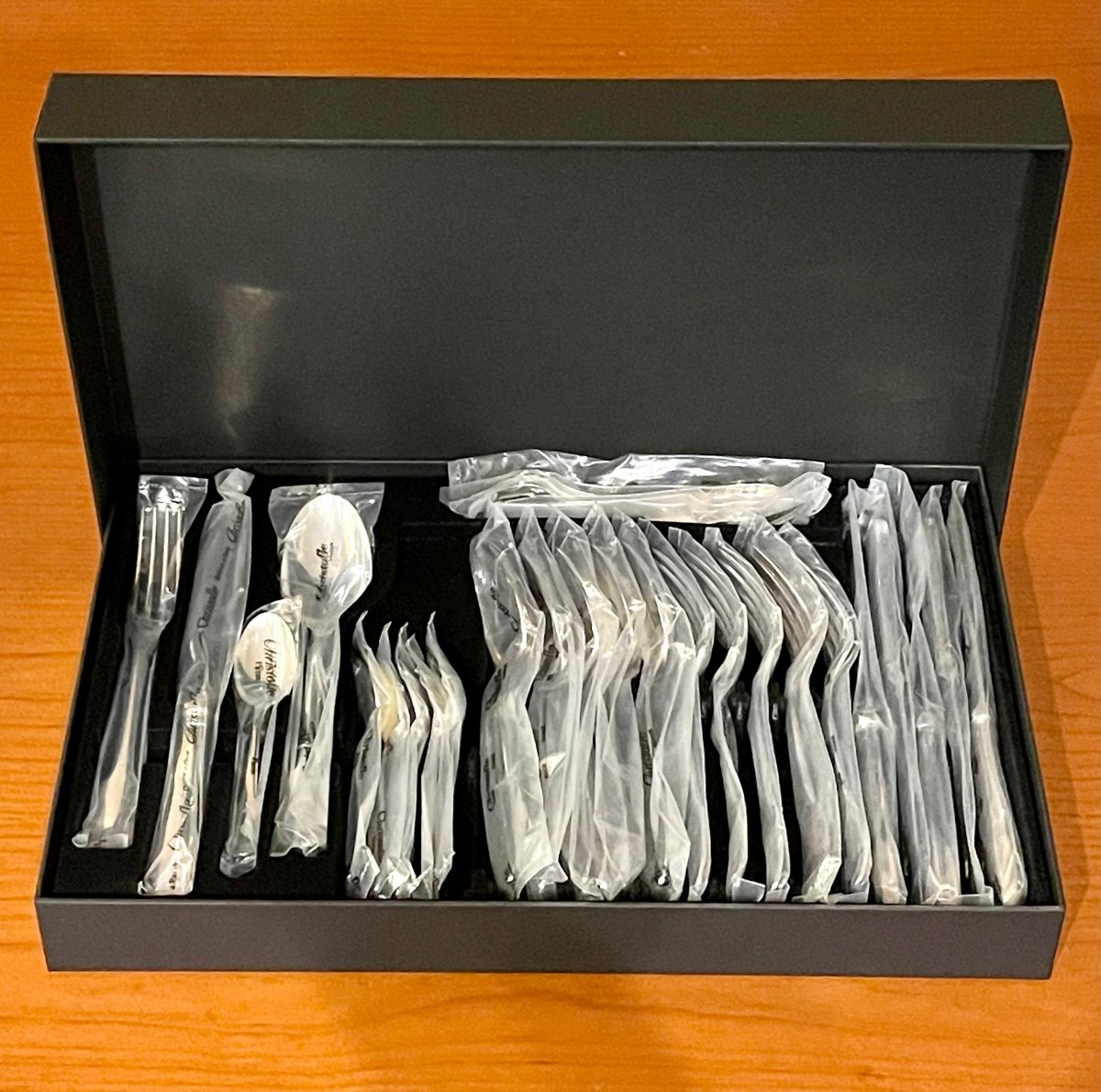 Christofle Cluny Cutlery Set For 6 People 30 Place Settings New In Blister Pack -photo-7