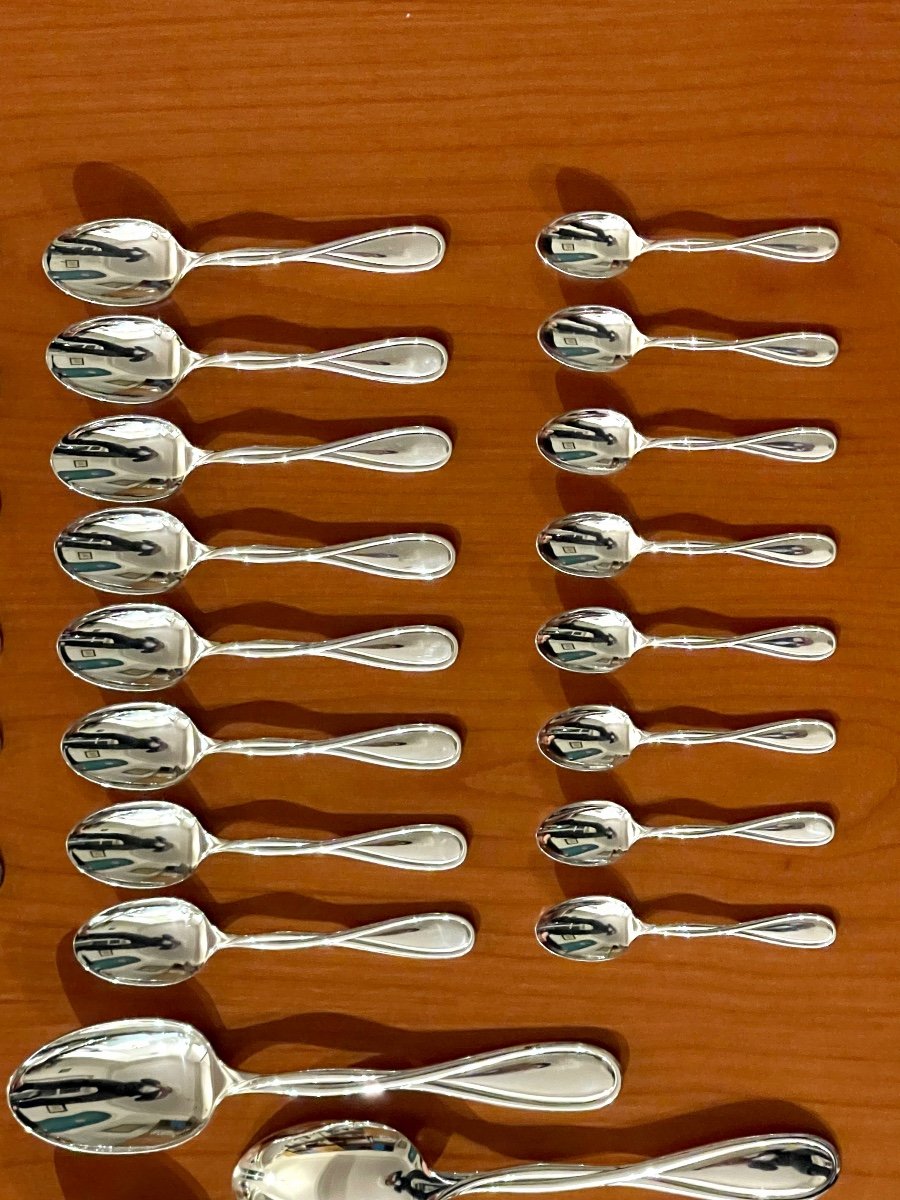 Christofle Galéa, 52-piece Cutlery Set, Very Good Condition -photo-8