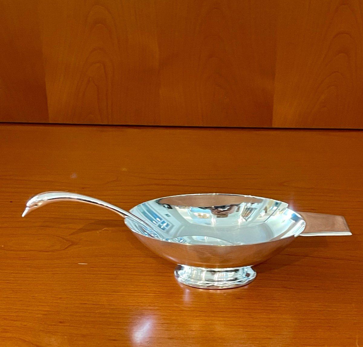 Christian Fjerdingstad Gallia Prod Christofle.swan Sauce Boat -photo-4