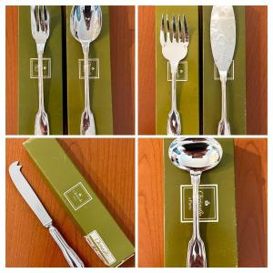 Christofle Chinon Service Cutlery Of Your Choice, Price In The Ad  