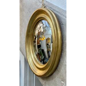 Witch Mirror Diameter 38cm Louis Philippe Style