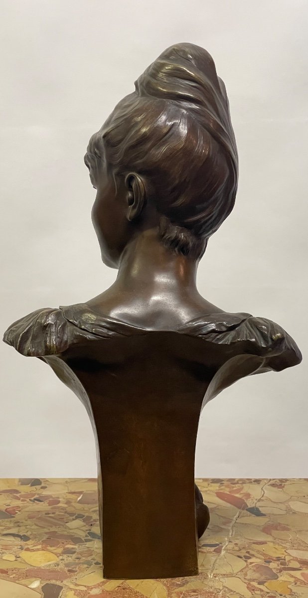 "mutine" Sculpture Alphonse Henri Nelson-photo-3