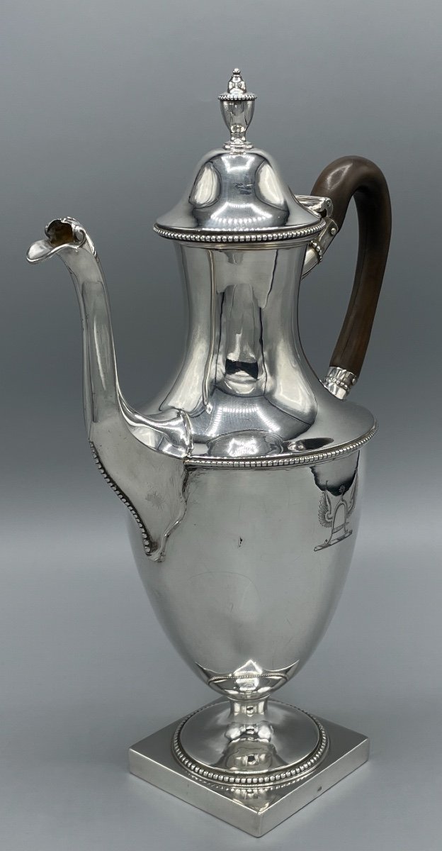 London 1781 Silver Coffee Pot-photo-5