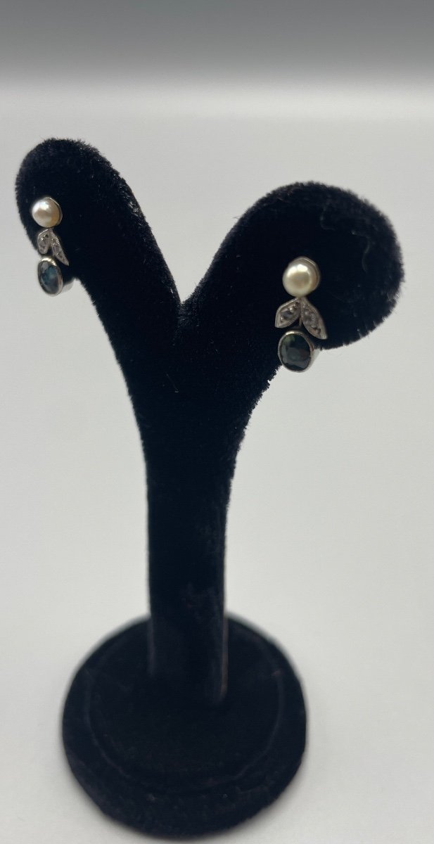 Ravissante Paire De Boucle D’oreilles 