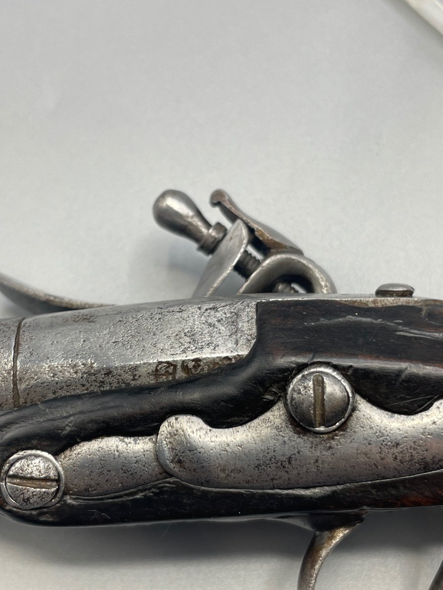Louis XV Period Travel Pistol-photo-4