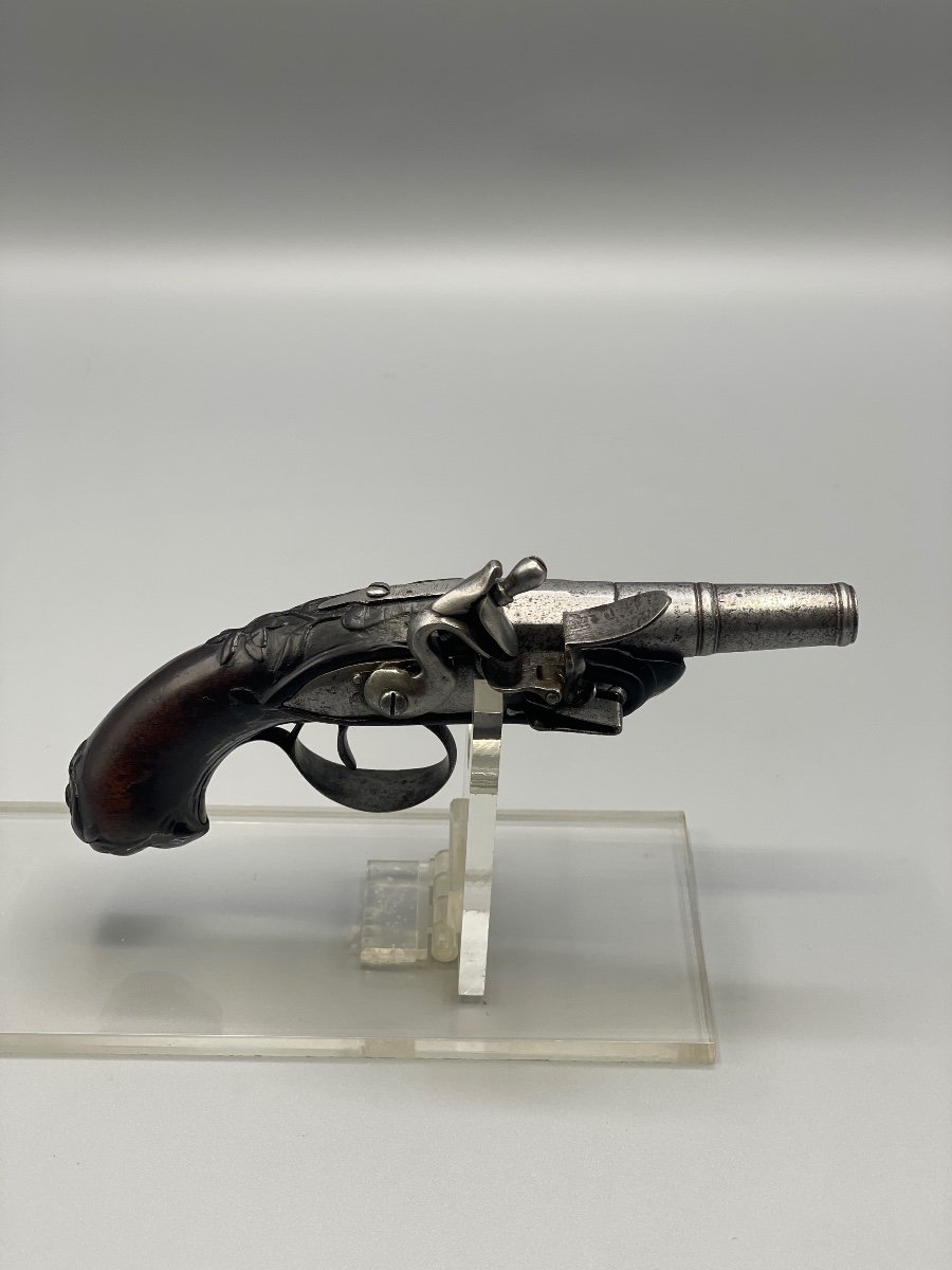 Louis XV Period Travel Pistol-photo-5