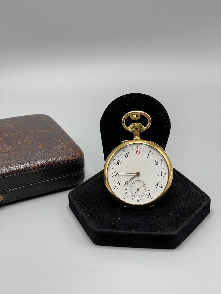 Vacheron&constantin 18k Gold Pocket Watch-photo-2