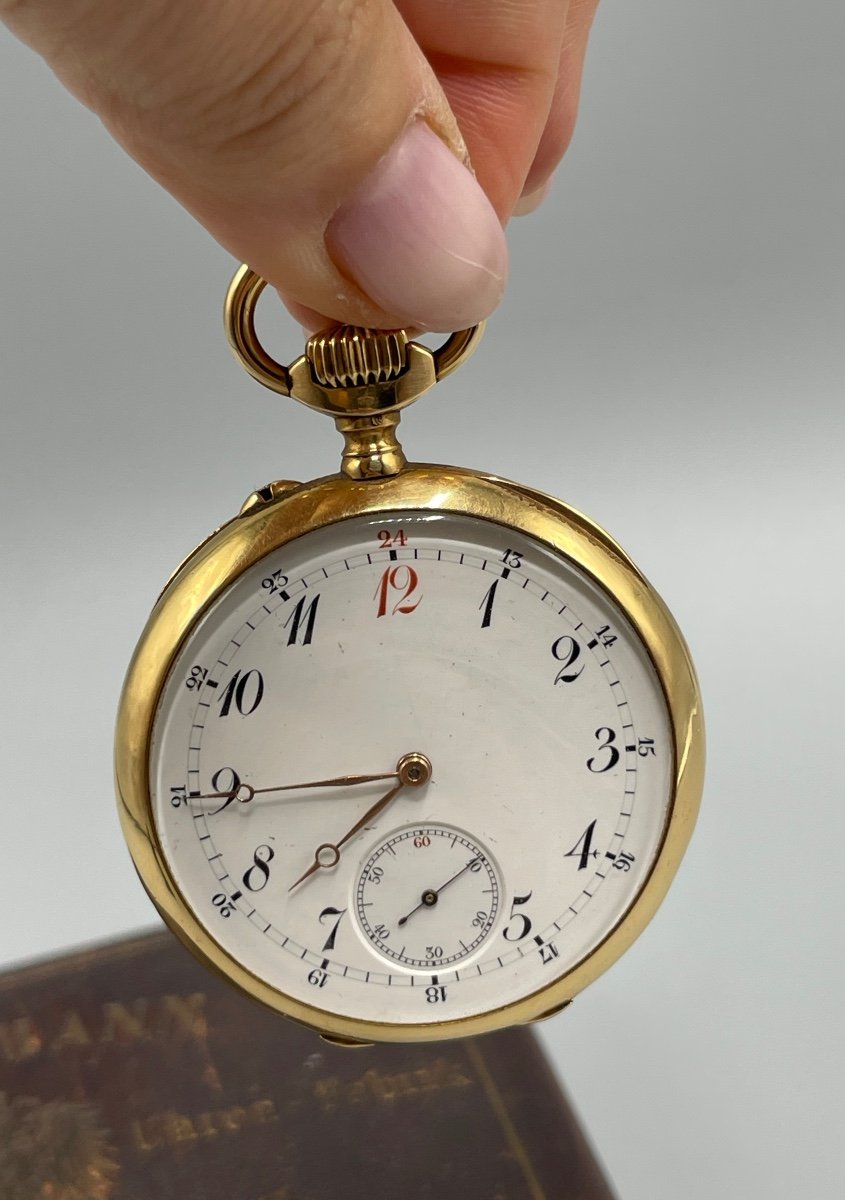 Vacheron&constantin 18k Gold Pocket Watch-photo-2