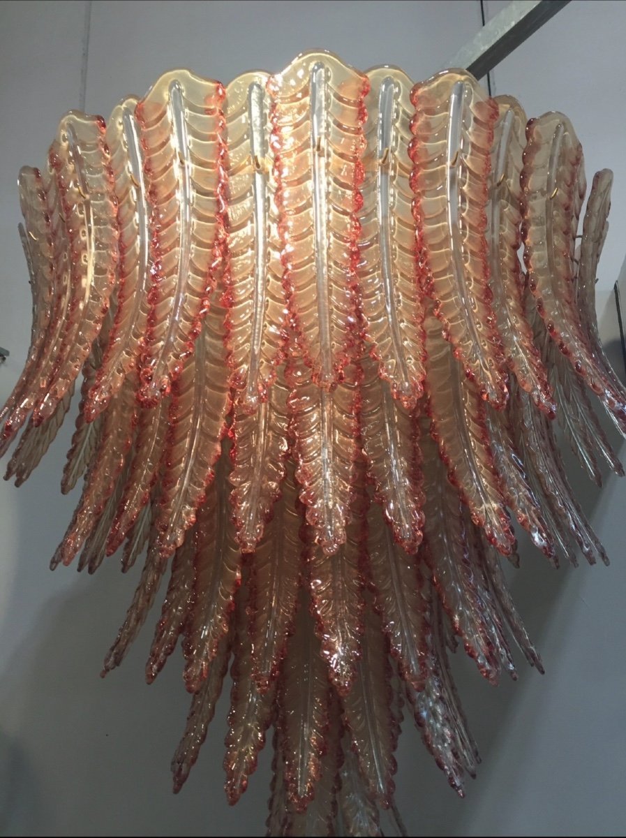 Spectacular Murano Palmette Chandelier-photo-1