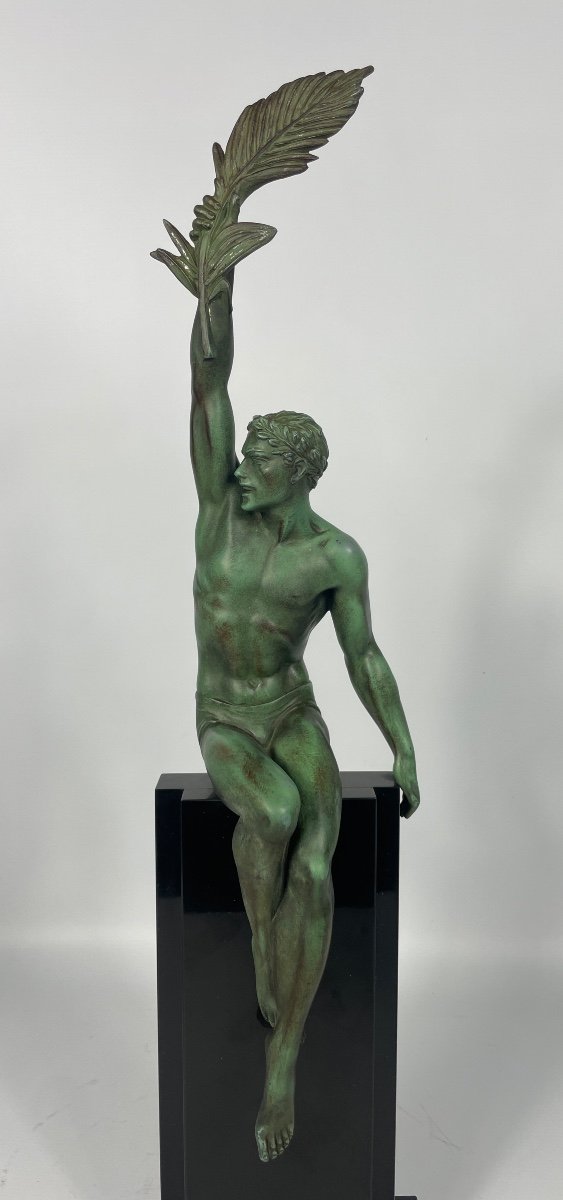 "victory" Sculpture Pierre Le Faguays Edited By Max Le Verrier-photo-2