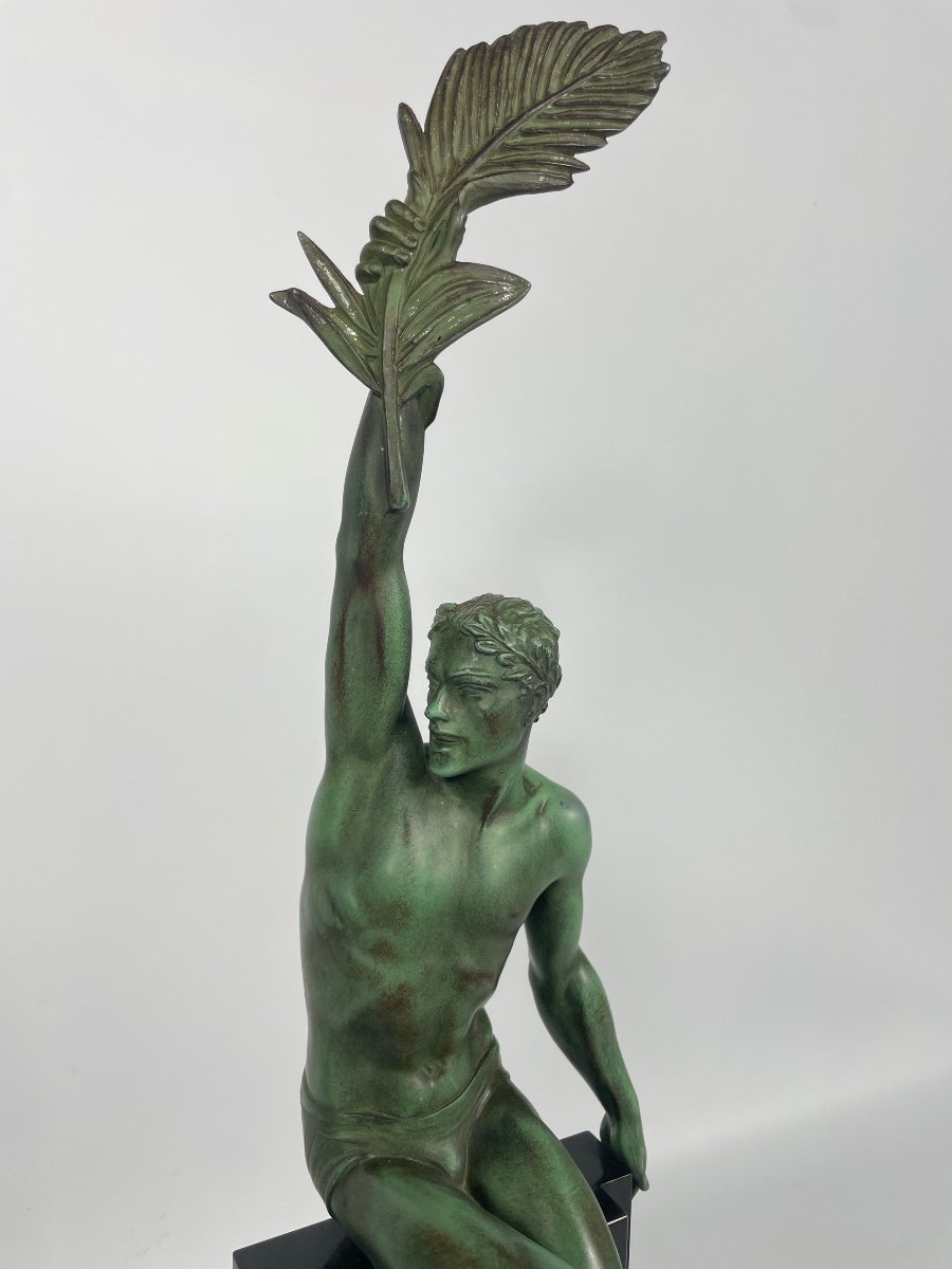 "victory" Sculpture Pierre Le Faguays Edited By Max Le Verrier-photo-3