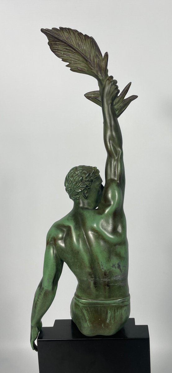 "victory" Sculpture Pierre Le Faguays Edited By Max Le Verrier-photo-2