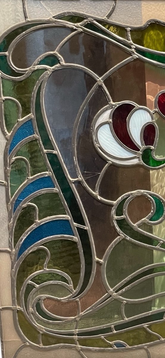 Art Nouveau Stained Glass Window -photo-5