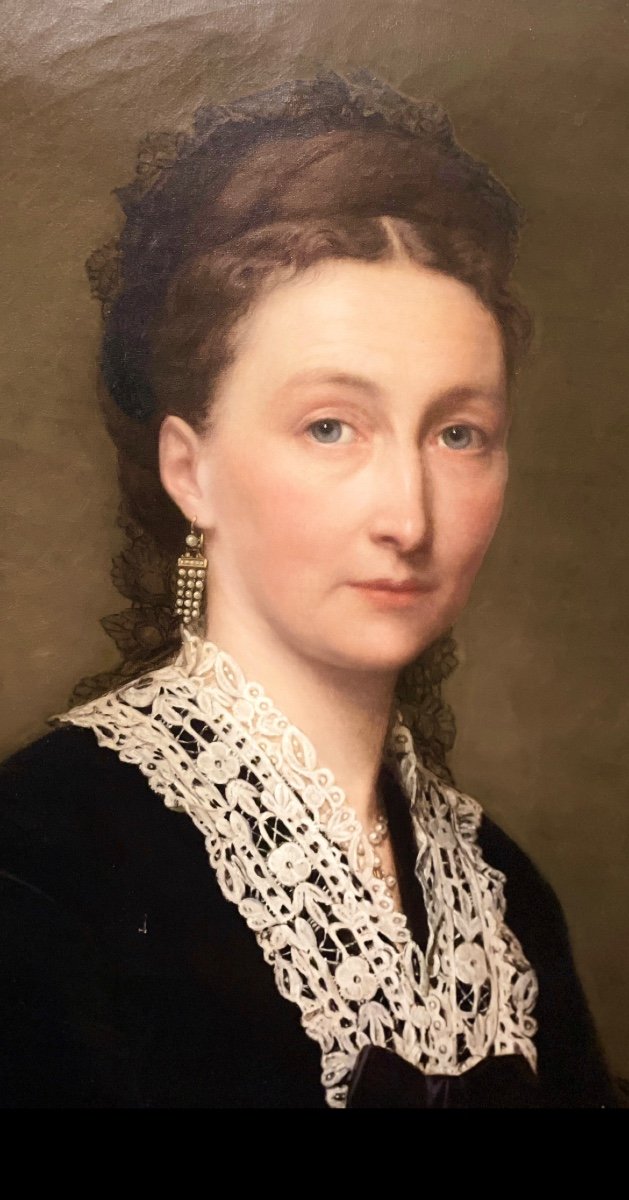 Portrait Of A Lady, 19th Century 