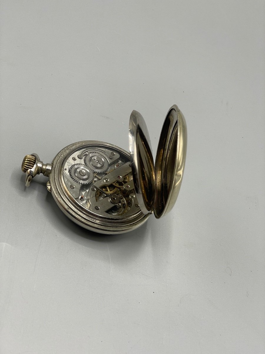 Triple Calendar Pocket Watch Circa 1880-photo-3