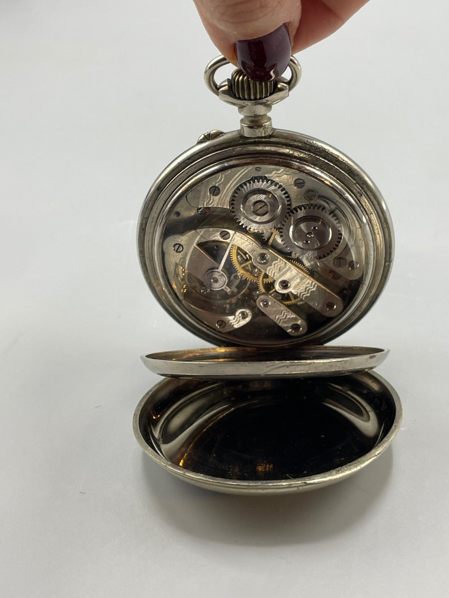 Triple Calendar Pocket Watch Circa 1880-photo-4