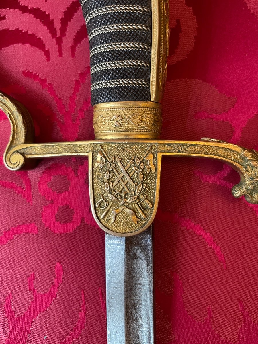 Cavalry Officer's Sword Circa 1880-photo-2