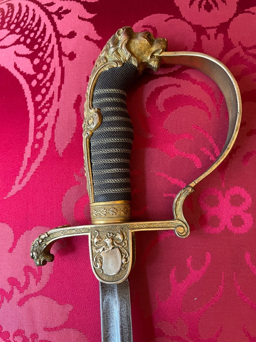 Cavalry Officer's Sword Circa 1880-photo-4