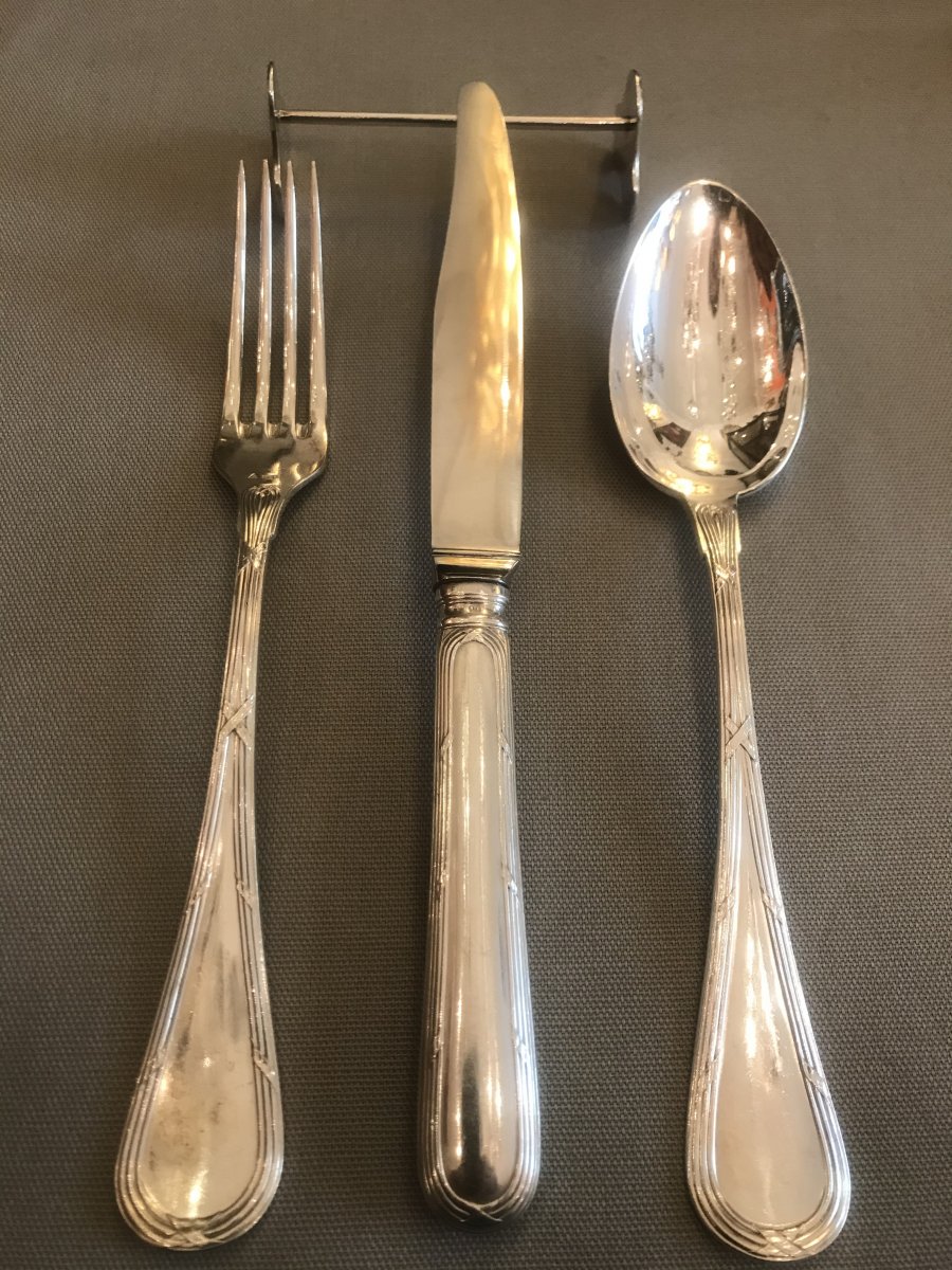 Cutlery In Sterling Silver By The Wolfers Goldsmith-photo-2