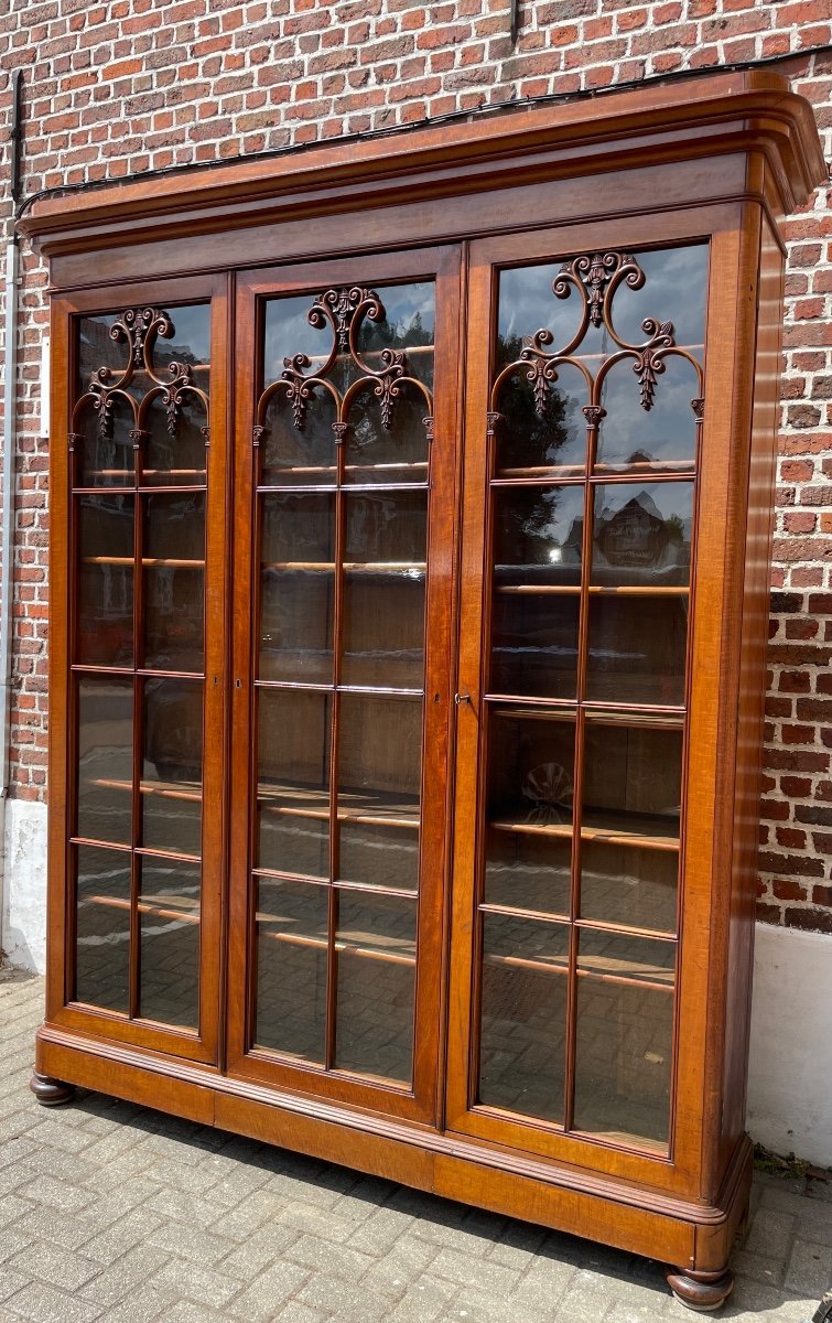 XIX Century Mahogany Library