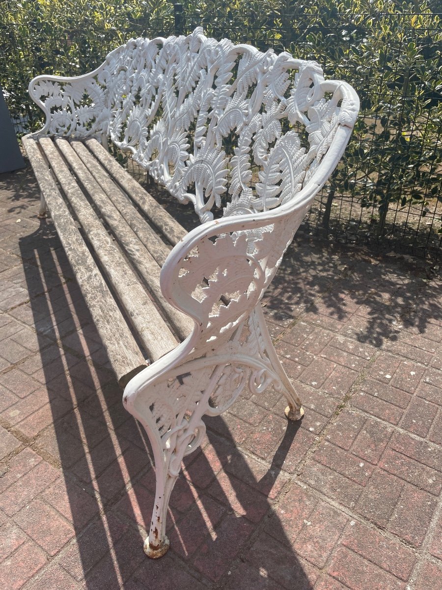 Cast Iron Garden Bench-photo-5