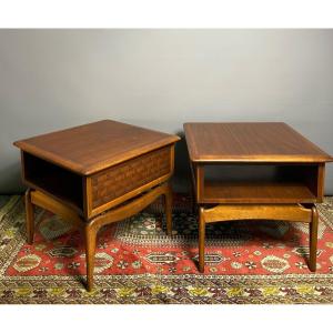 Pair Of Lane Virginia Sofa Ends