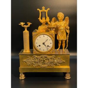 French Restoration Period Clock 
