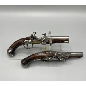 Paire De Pistolet à Silex Louis XIV