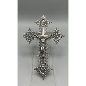 Croix En Argent Vers 1890