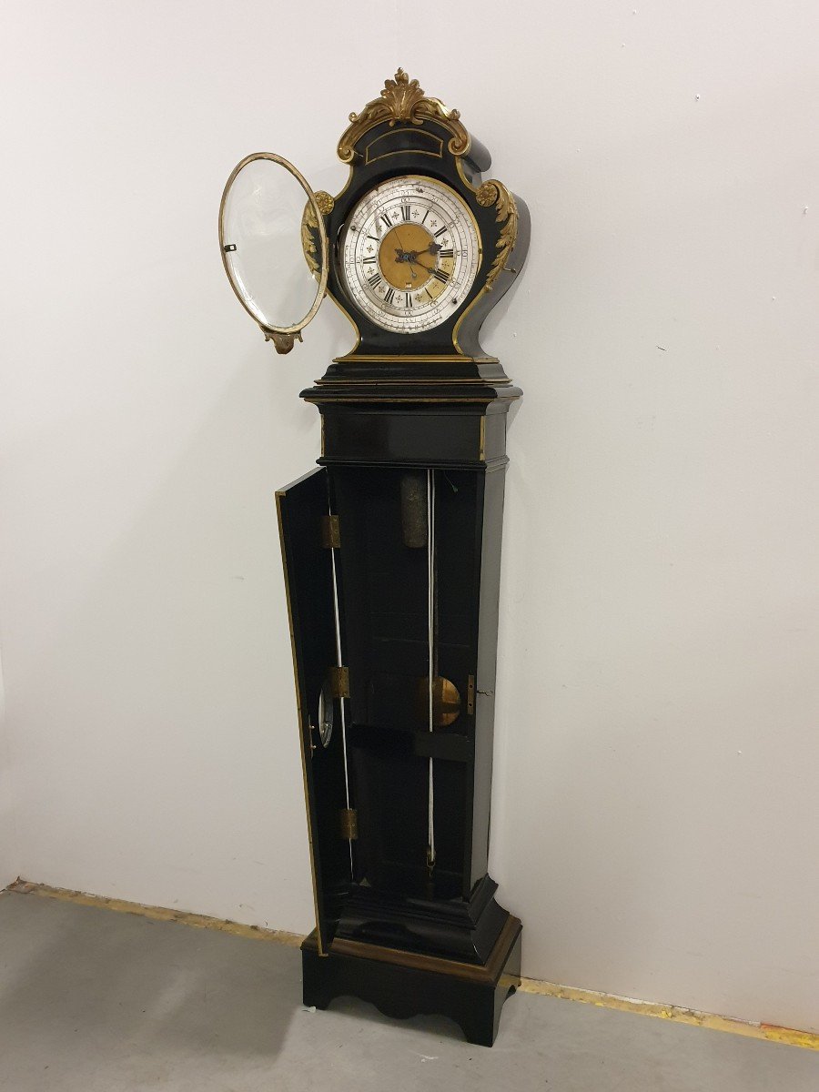 Museal Standing Clock Louis XV Lepaute A Paris 18th Century-photo-2