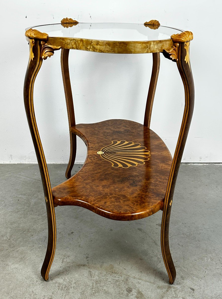 Table En Art Nouveau France 1910 Signee-photo-1