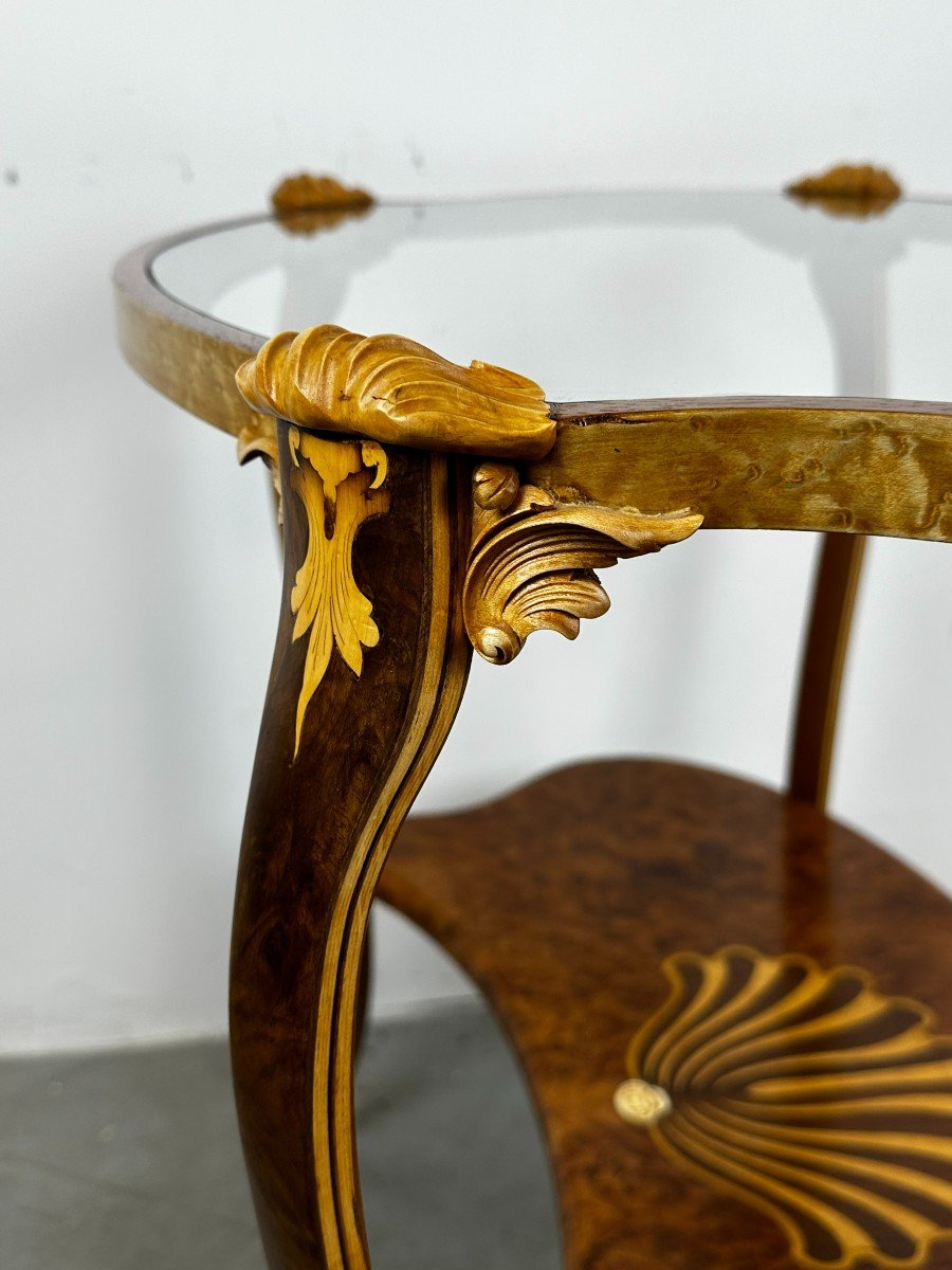 Table En Art Nouveau France 1910 Signee-photo-2