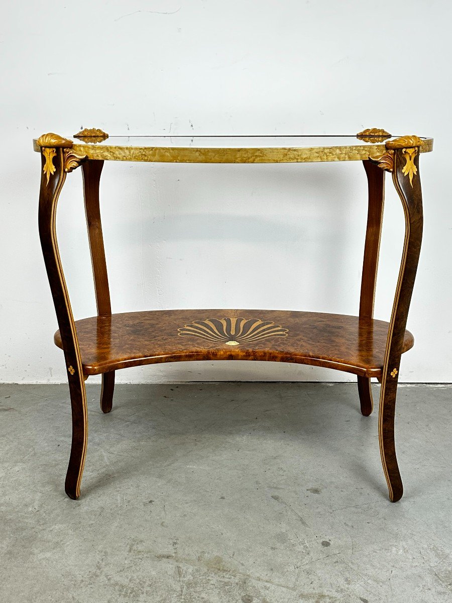 Table En Art Nouveau France 1910 Signee-photo-3