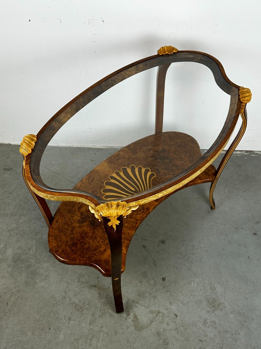 Table En Art Nouveau France 1910 Signee-photo-5