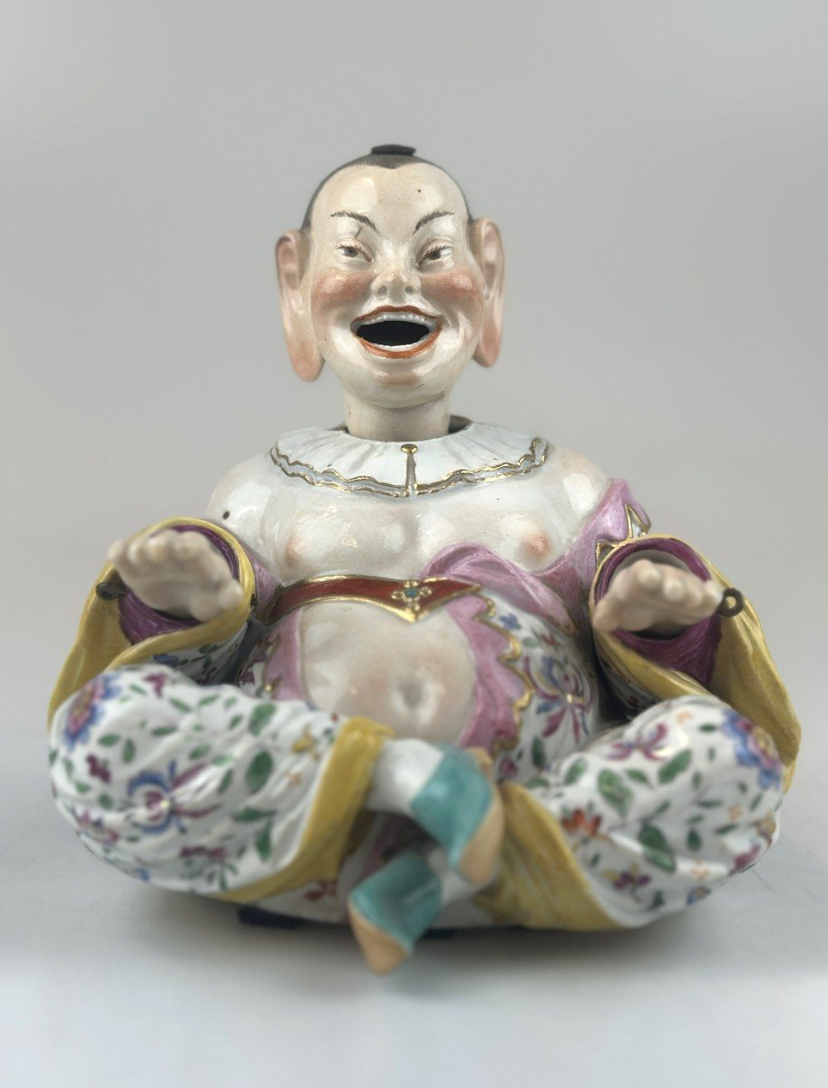 Meissen Porcelain Figurine Nodding Pagoda 18th Century-photo-4