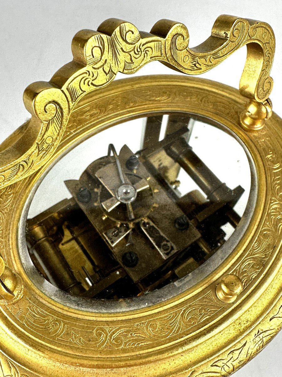 Breguet Officer's Clock Repetition Alarm 1850-1860-photo-2