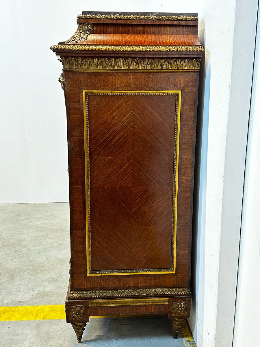 Important Meuble Signee Maison Krieger Napoleon III-photo-6