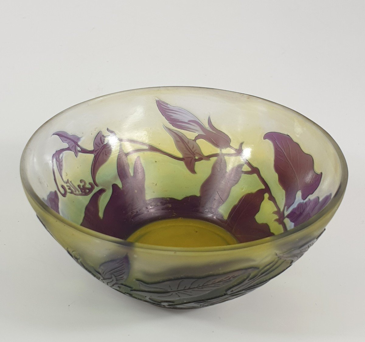 Small Galle Glass Vase-photo-3