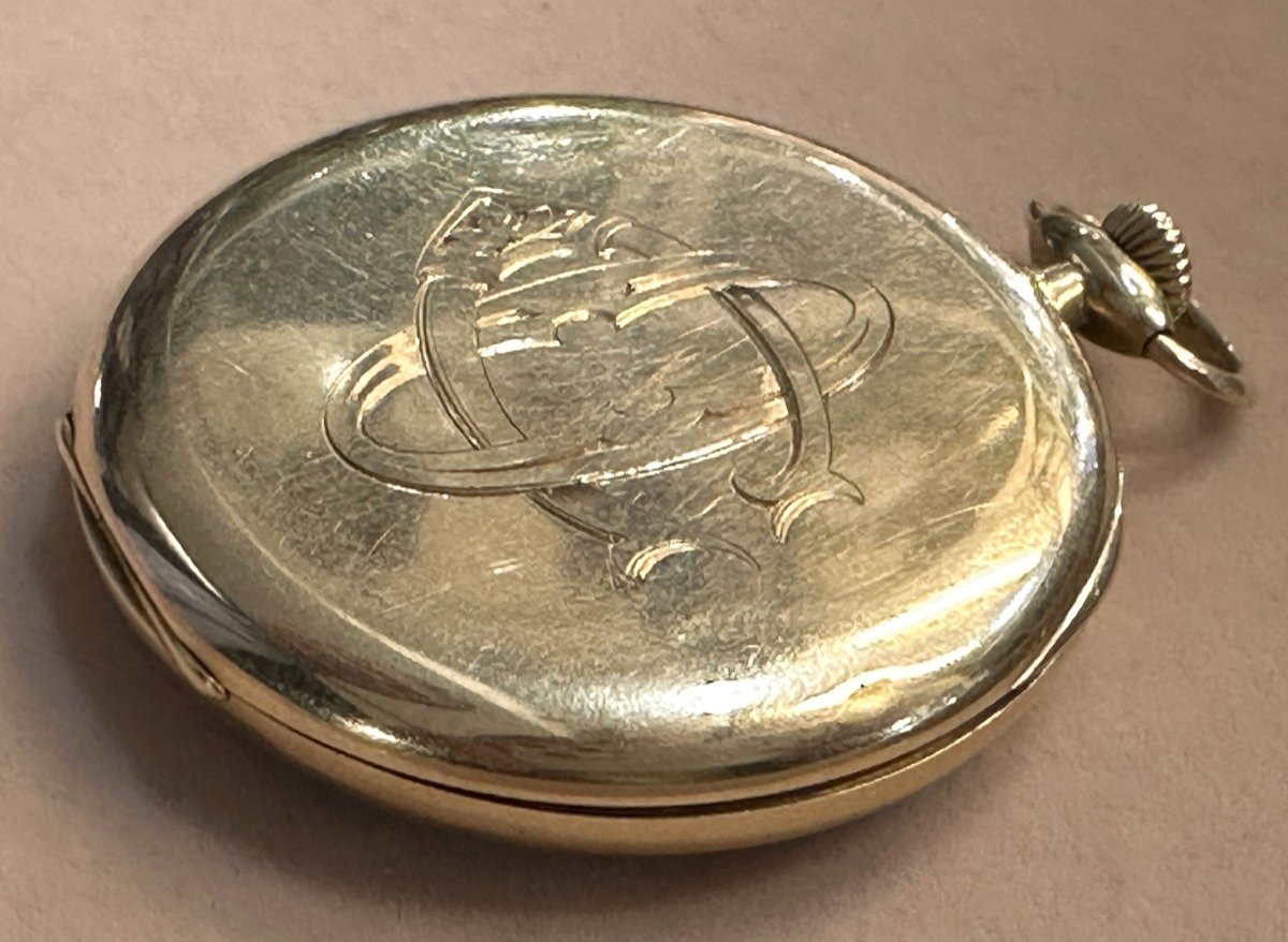 Vacheron & Constantin 14k Gold Pocket Watch-photo-2