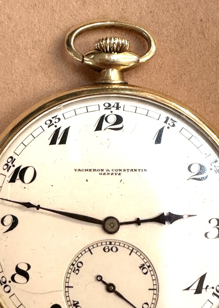 Vacheron & Constantin 14k Gold Pocket Watch-photo-1