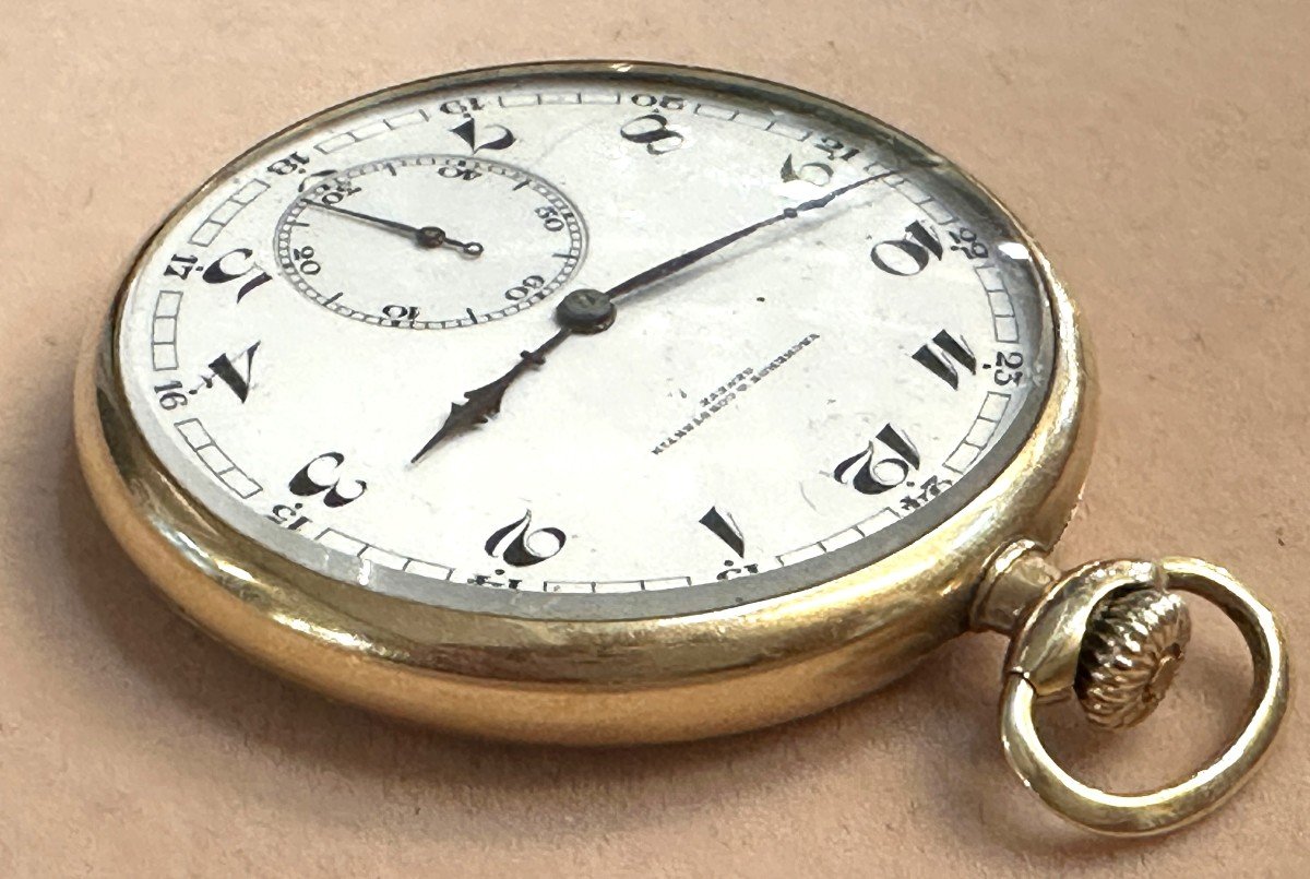 Vacheron & Constantin 14k Gold Pocket Watch-photo-2