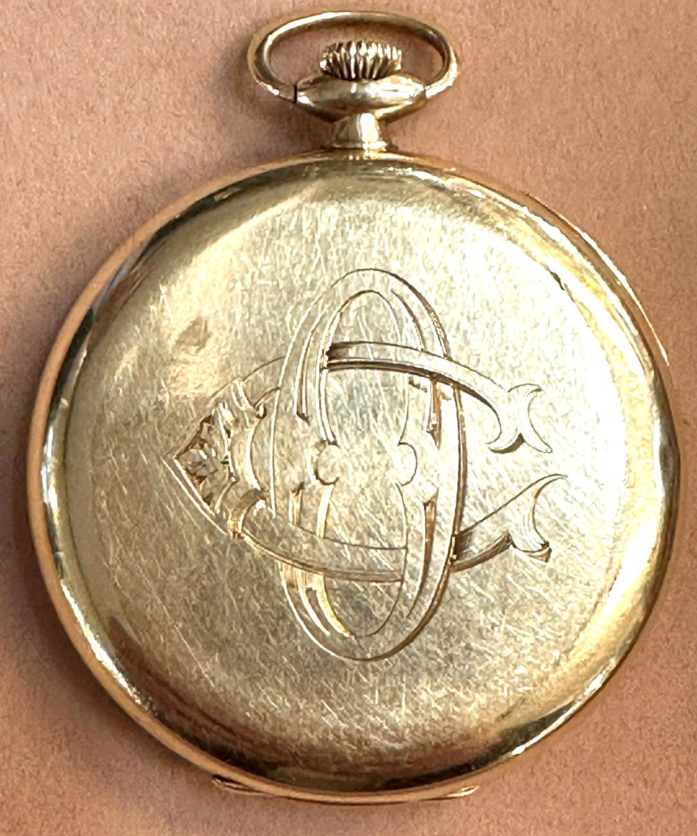 Vacheron & Constantin 14k Gold Pocket Watch-photo-2