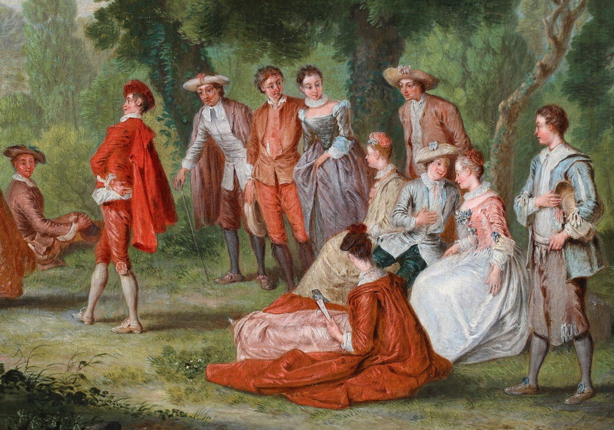 Sébastien Jacques Leclerc Dit Leclerc Des Gobelins 1734-1785, Fête Des Moissons Et Danses-photo-4