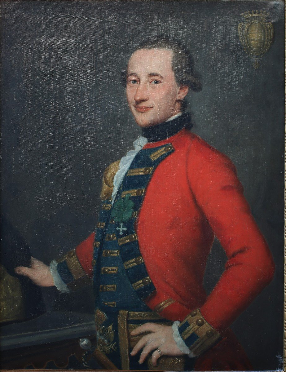 Giuseppe Dupra 1701-1808, Portrait De Gaspard De Pingon De Prangin En 1774-photo-2